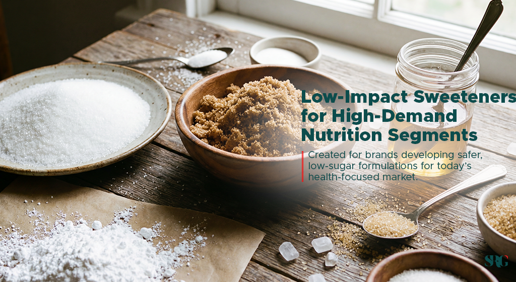 SN Blog Feature Sky Nutraceuticals Choosing the Right Sweetener for Diabetic & Keto-Friendly Health Products